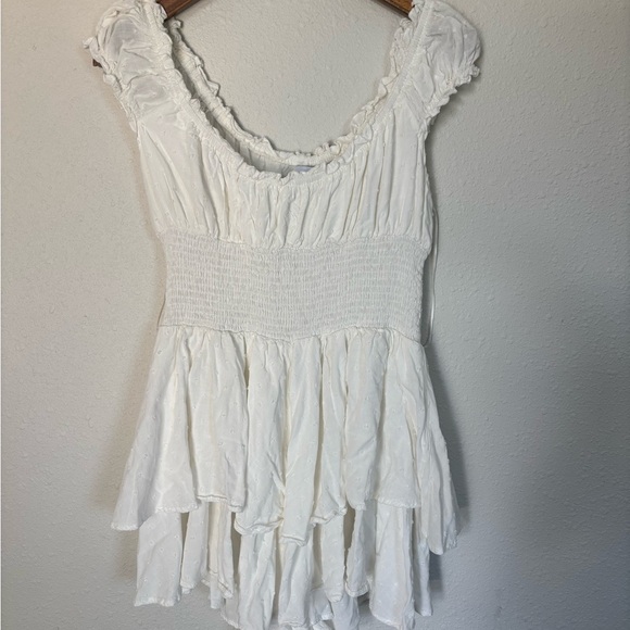 Princess Polly White Ruffled Top - Picture 8 of 8